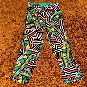 Vibrant Geometric Women's Leggings